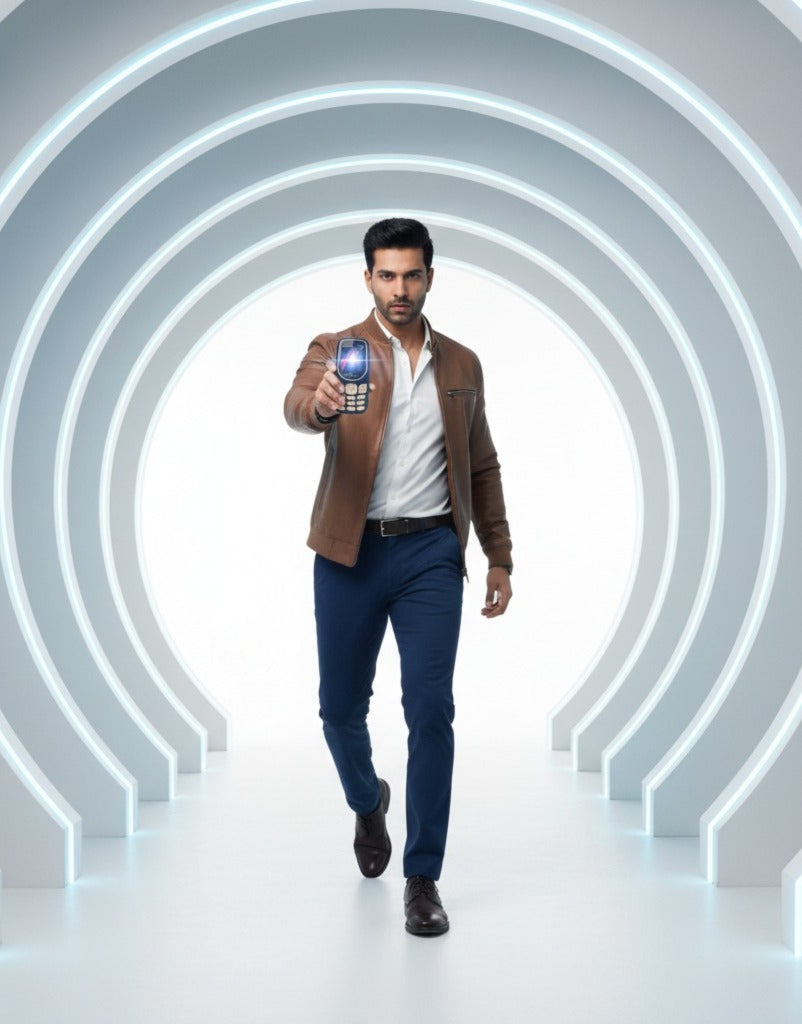 Dual SIM Keypad Mobile | 1100mAh Battery | Wireless FM | Torch | Auto Call Recording | 1.77″ Display | Music/MP3 Player | Made in India