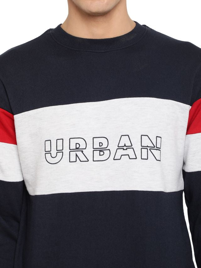 Mens Winter Sweatshirt Soft Cotton Full Sleeve Warm Casual Sweatshirt for Cold Weather