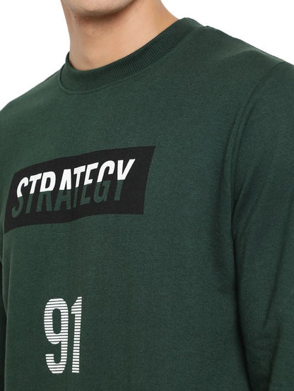 Mens Winter Sweatshirt Soft Cotton Full Sleeve Warm Casual Sweatshirt for Cold Weather