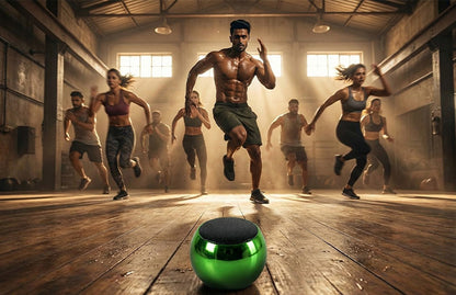 Premium Mini Steel Wireless Speaker with Powerful Surround Sound