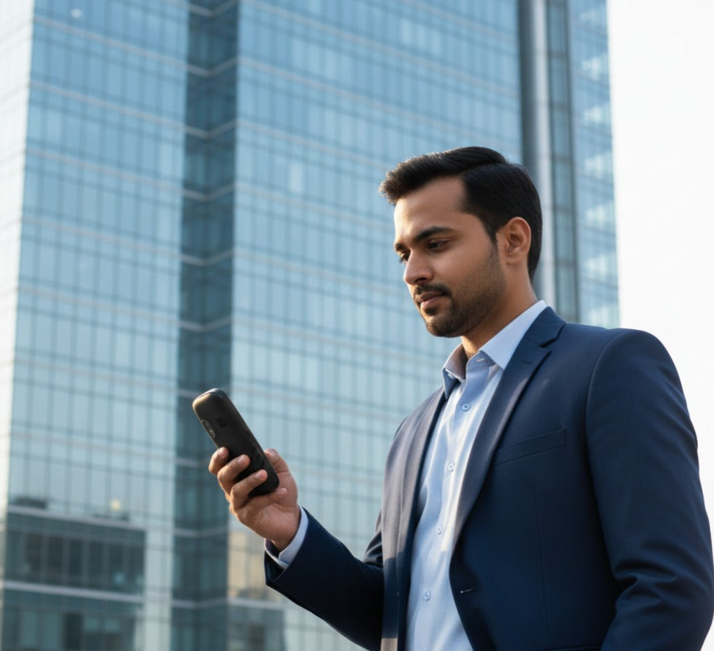 Dual SIM Keypad Mobile | 1100mAh Battery | Wireless FM | Torch | Auto Call Recording | 1.77″ Display | Music/MP3 Player | Made in India