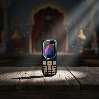 Dual SIM Keypad Mobile | 1100mAh Battery | Wireless FM | Torch | Auto Call Recording | 1.77″ Display | Music/MP3 Player | Made in India